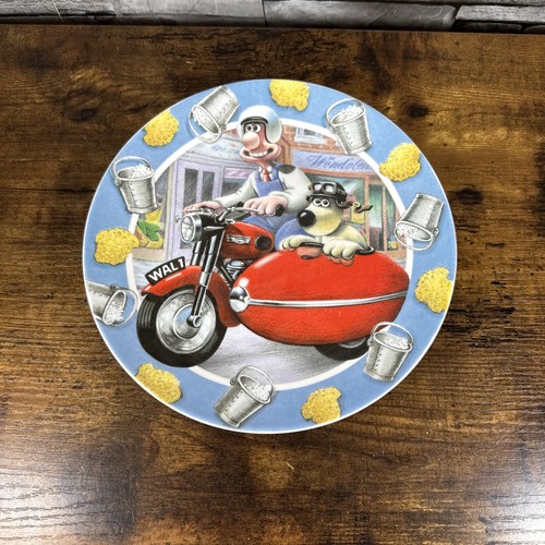 Wallace and gromit plate - wallace, by